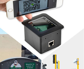 RD4500R Barcode Scanner Module in Parking Meter