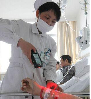 BarCode Scanner in Wisdom Medical BarCode Wristband Application