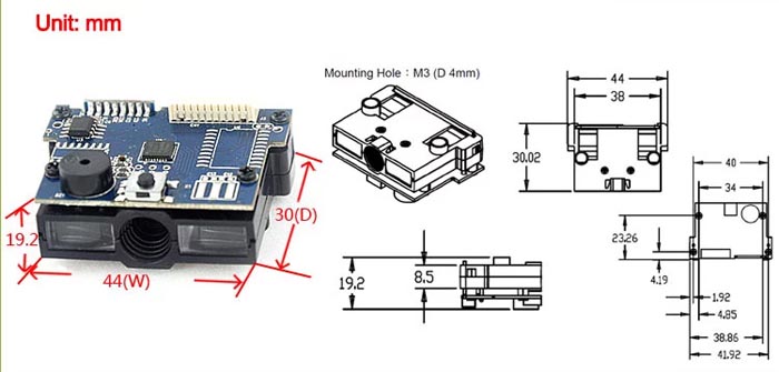 LV12 1D Scanner Module