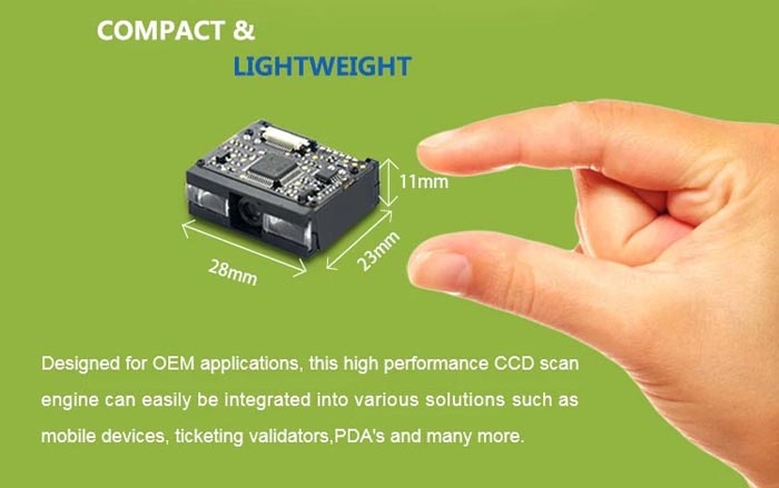 LV1000 1D Scanner Module