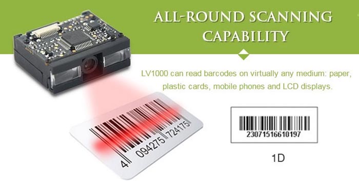 LV1000 1D Scanner Module