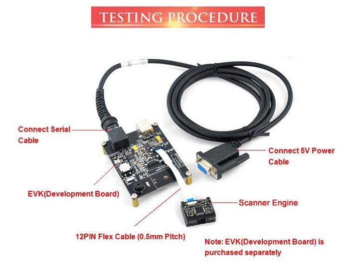 LV1000 1D Scanner Module