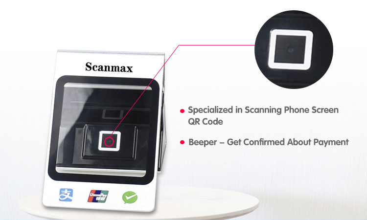 S900 Desktop 2D Barcode Scanner Payment for Mobile phone