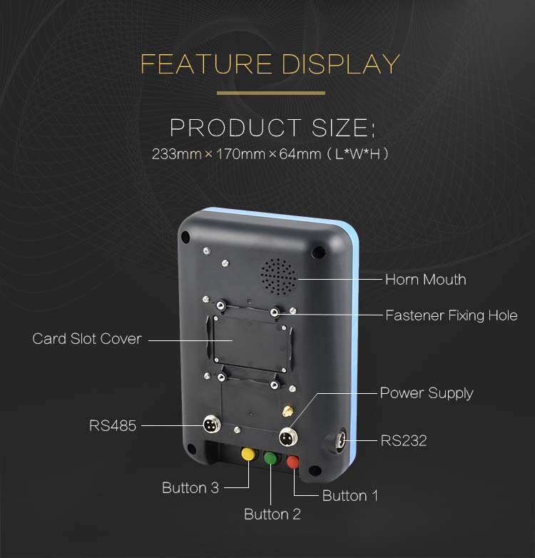 RD300 Bus Payment Terminal Device