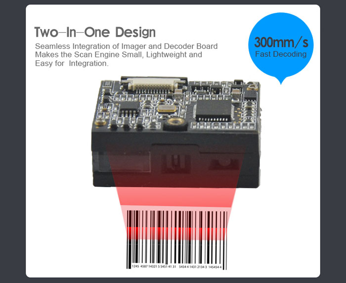 LV1365 1D Scanner Module