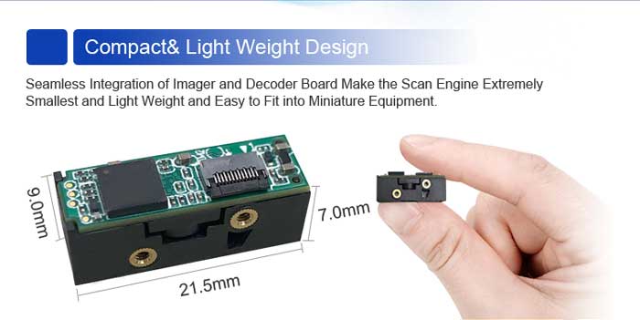 LV2097 2D Barcode Scan Engine for Tablet