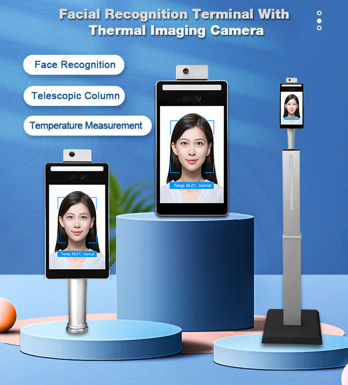 F2-H Face Recognition Infrared Temperature Measuring Device