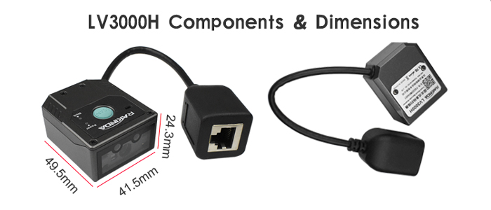 LV3000H 2D scanner with speedy scanning for production line