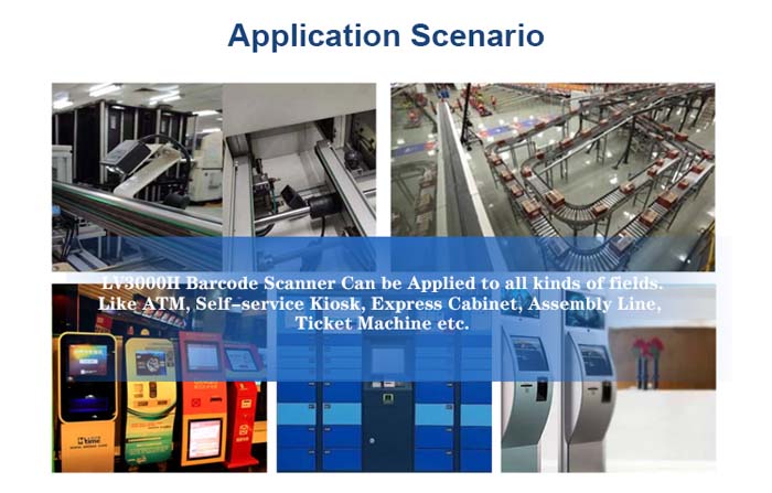 LV3000H 2D scanner with speedy scanning for production line