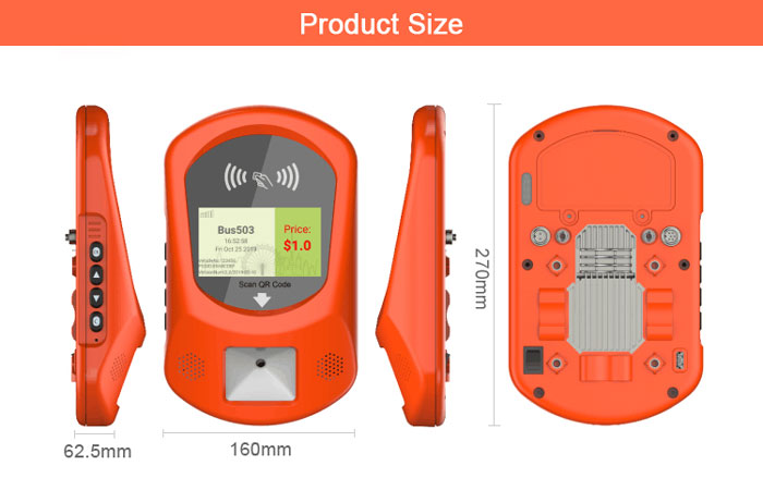 RD100 Barcode Bus Mobile Validator