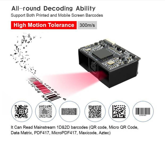 RD11C Kiosk Barcode Scanner for Mobile Payment