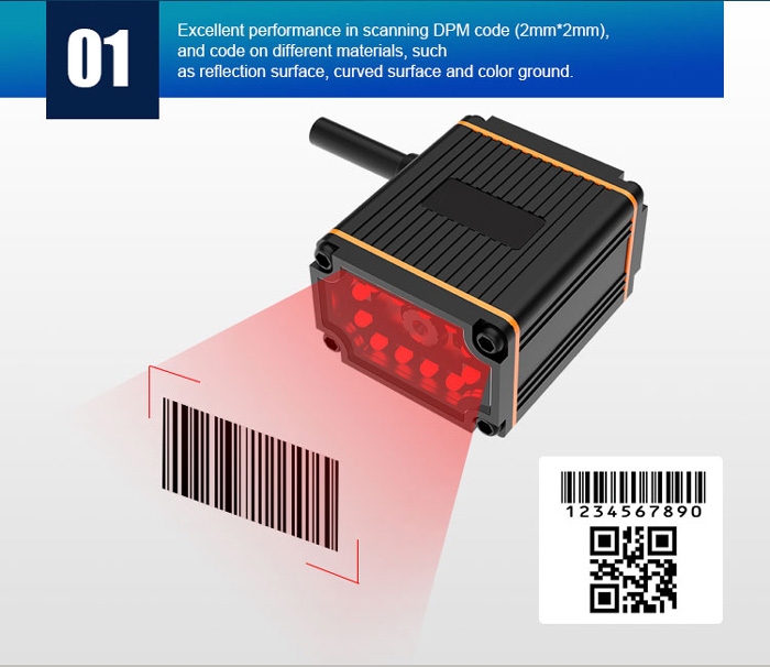 RK65 Industrial 2D Barcode Scanner