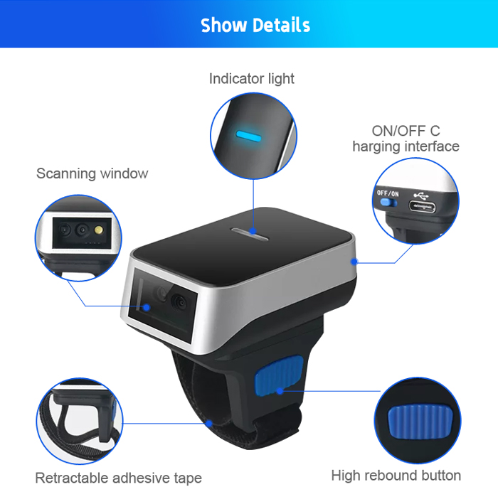 R10 Handheld 2D Wireless Scanner