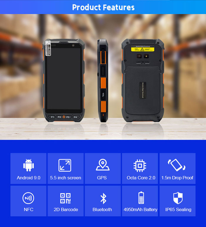 S6 Industrial Handheld Smart Phone PDA