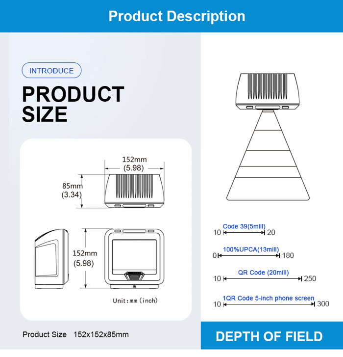 RK5000 Tablet Barcode Scanner