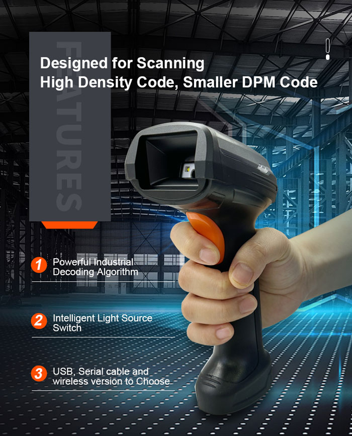 S2 Industrial DPM Barcode Scanner
